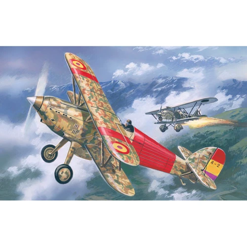 Модель Amodel Морской истребитель-биплан Hawker Fury (AMO72139)