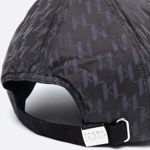 Жіноча бейсболка Karl Lagerfeld K/MONOGRAM REFL CAP чорна (226W3401-987): Виробник Karl Lagerfeld