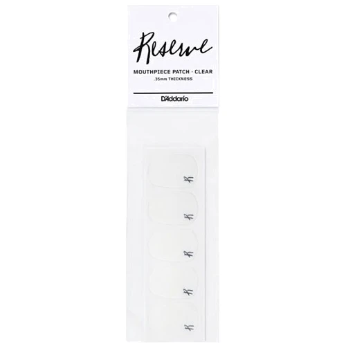 Наклейки для мундштука D'ADDARIO Reserve Mouthpiece Patches (Clear)