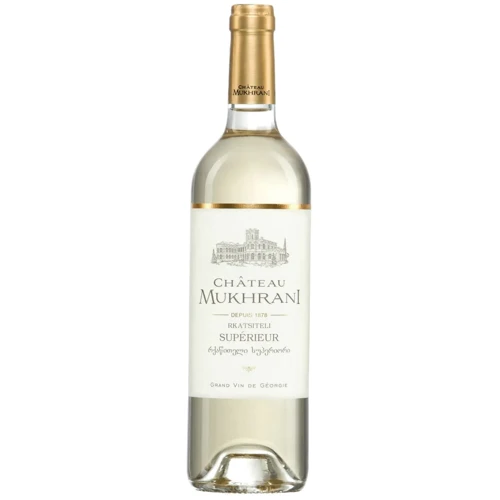 Вино Chateau Mukhrani Rkatsiteli Superieur, белое сухое, 13.5% 0.75л (MAR4860008470047)