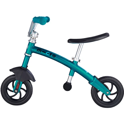 Беговел Micro серии G-Bike Chopper Deluxe - Аква (до 20 kg с сидением, 2-х колесный) фото 15