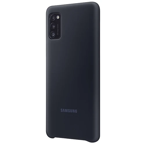 Чохол для телефона Samsung Silicone Cover Black (EF-PA415TBEGRU) for Samsung A415 Galaxy A41: Плівка в комплекті немає