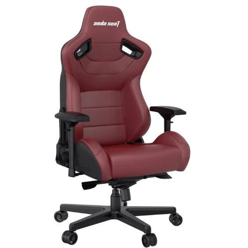 Кресло геймерское Anda Seat Kaiser 2 Black/Maroon Size XL (AD12XL-02-AB-PV/C-A05) фото 2