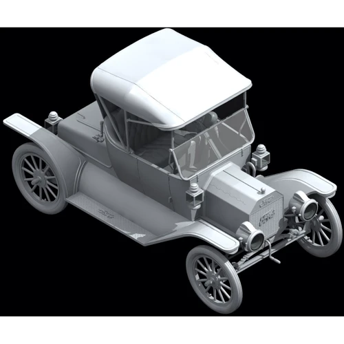 Американский пассажирский автомобиль Model T 1913 Roadster, American passenger car (ICM24001): Масштаб 1:24