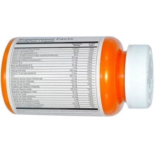 Thompson All-In-One Multivitamin 60 Veggie Caps Мультивитамины для всего организма: Тип Мультивитамины