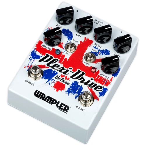 Педаль гитарных эффектов Педаль эффектов WAMPLER PLEXI DRIVE DELUXE: Назначение Для электрогитары