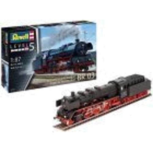 Сборная модель-копия Revell Экспресс локомотив BR03 с тендером Уровень 5 1:87 (RVL-02166): Производитель Revell