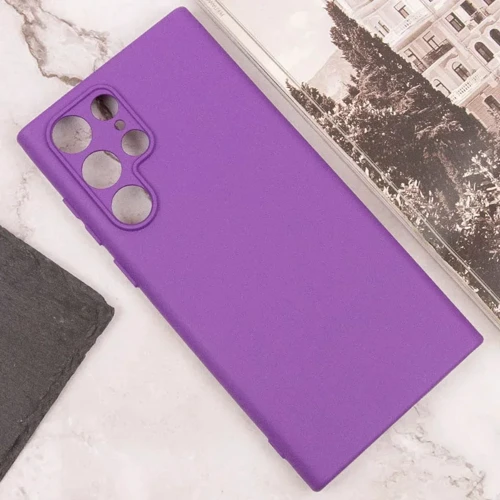Чохол для телефона Lakshmi Case Silicone Cover Full Camera Purple для Samsung S928 Galaxy S24 Ultra: Колір фиолетовый