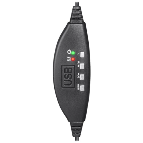Наушники Defender Gryphon 750U USB Black (63752): Тип конструкции накладные