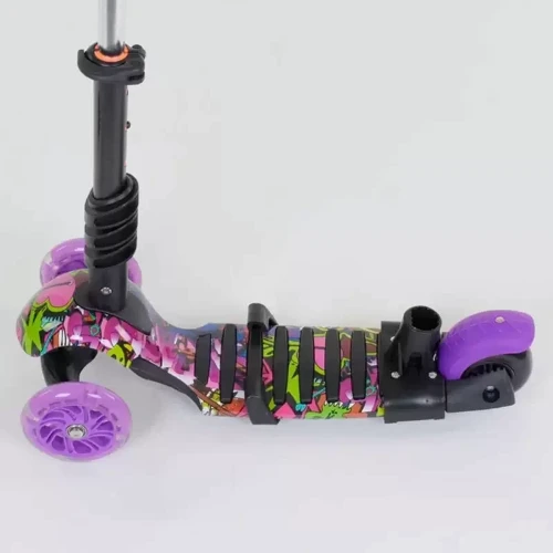 Самокат Best Scooter фиолетовый (13400): Тип колес литые