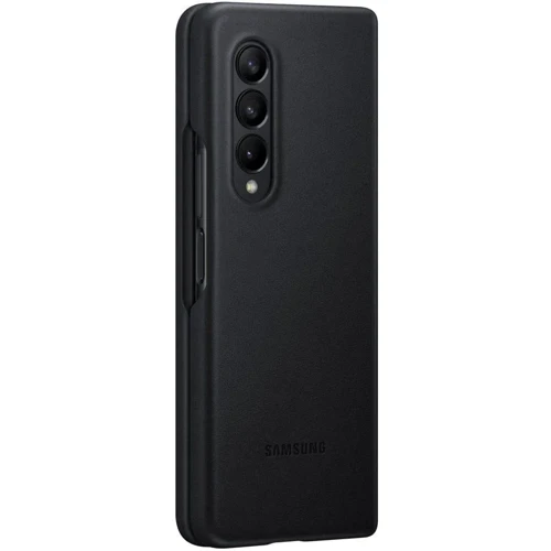 Чохол для телефона Samsung Leather Cover Black (EF-VF926LBEGRU) для Samsung F926 Galaxy Fold 3: Матеріал Натуральна шкіра, Пластик