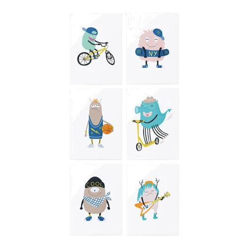 Временные тату TATTon.me Monster Set (TSMonsters): Производитель TATTon.me