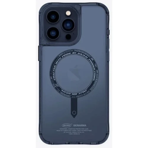 Чохол для iPhone SkinArma Saido Mag-Charge + Kado Magnetic Cardholder Blue для iPhone 15 Pro: Колір синий