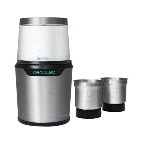 Кофемолка Cecotec Compact Titanmill 300 DuoClean: Вместимость, г 90