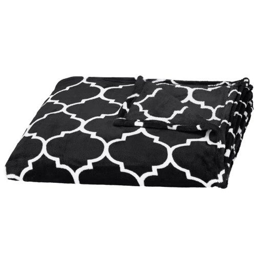Плед Springos Extra Soft 200x220 см черный (HA7163) фото 9