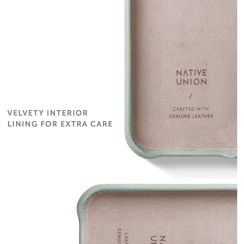 Чехол для iPhone Native Union Clic Classic Case Sage (CCLAS-GRN-NP20S) for iPhone 12 mini фото 7