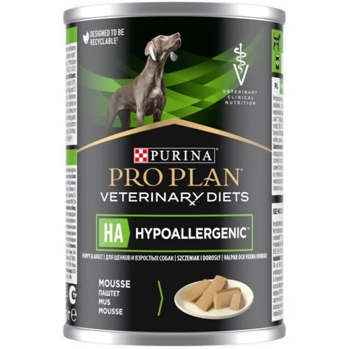 Влажный корм Pro Plan Veterinary Diets Dog HA Hypoallergenic 400 г (7613036689427): Возраст Любой возраст