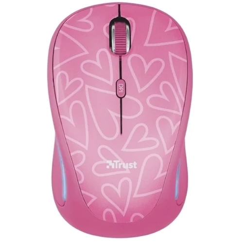 Мышь Trust Yvi FX Wireless Pink (22336)