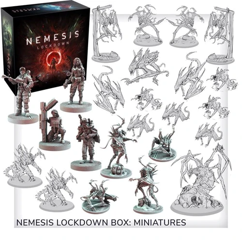 Настольная игра Awaken Realms Nemesis: Lockdown - EN (Немезида: Локдаун)