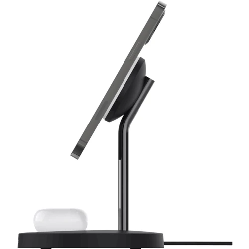 Зарядное устройство Belkin Wireless Charger Stand MagSafe Black (WIZ010VFBK) for iPhone 16 I 15 I 14 I 13 I 12 series фото 5