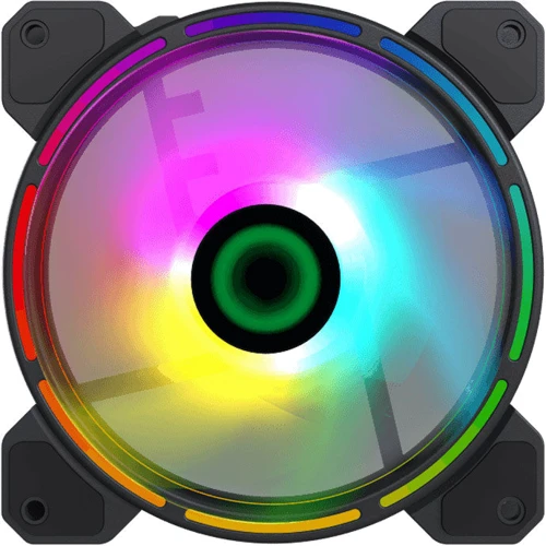 Кулер GameMax FN-12Rainbow-D: Уровень шума, dB 28.8