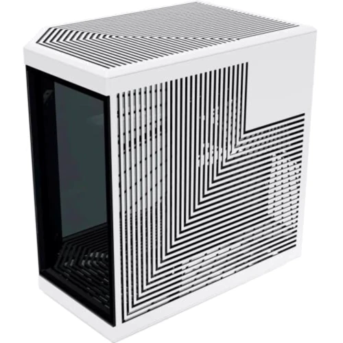 Корпус HYTE Y70 Touch Black/White (CS-HYTE-Y70-BW-L): Материал передней панели закаленное стекло