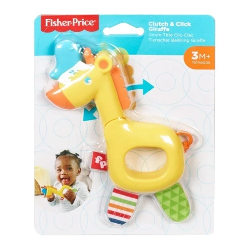 Брязкальце-прорізувач Fisher-Price Тропічні друзі (в асортименті) (GGF02)