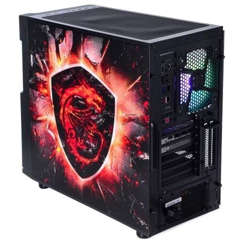 Персональный компьютер (ПК) ARTLINE Overlord DRAGON (DRAGONv17): Видеокартка NVIDIA GeForce RTX 3080, 10 ГБ