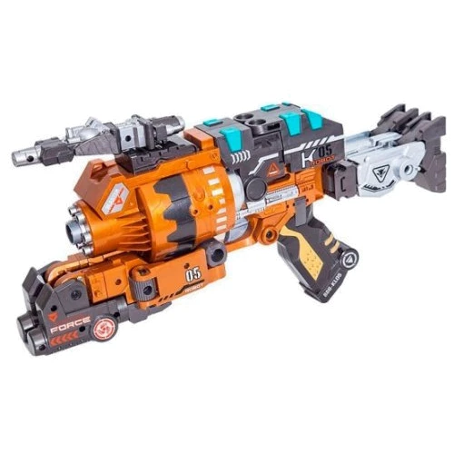 Пистолет-трансформер 2 в 1 MEGAPOWER (10 мягких пуль, блистер), RoboGun (K05): Производитель RoboGun