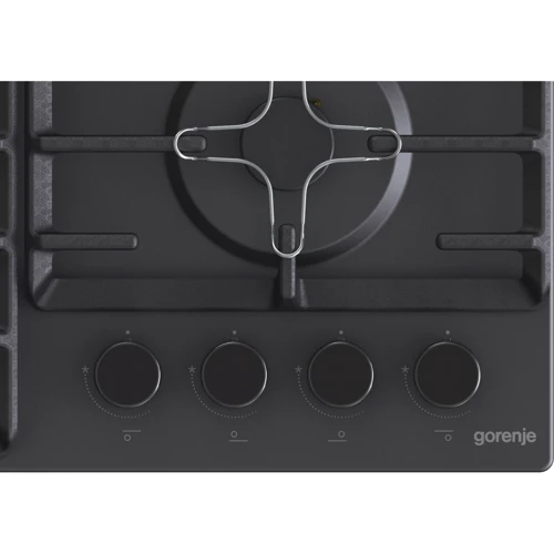 Варочная поверхность газовая Gorenje GW641SYB: Рабочая поверхность эмаль