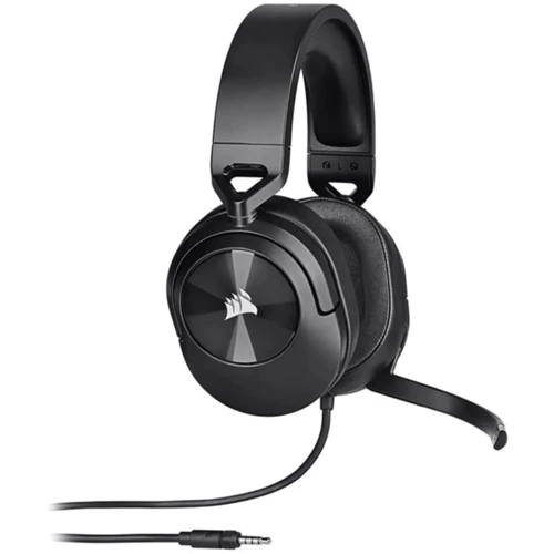 Наушники Corsair HS55 Stereo Headset Carbon (CA-9011260-EU): Тип конструкции накладные