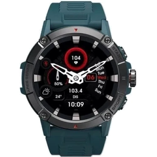 Смарт-годинник Zeblaze Ares 3 Steel Blue: Дисплей 1.52" IPS (360х360)