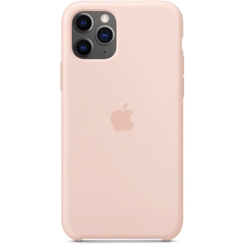 Чехол для iPhone Apple Silicone Case Pink Sand (MWYM2) for iPhone 11 Pro: Цвет розовый