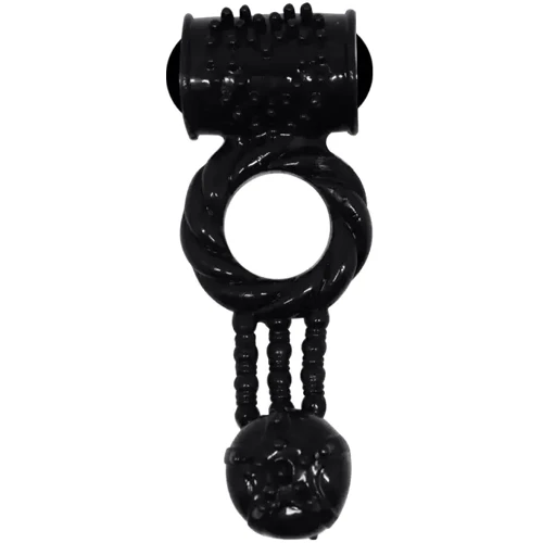 Эрекционное вибро кольцо с стимулятором клитора BAILE Sweet Vibration Ring, BI-014080-1