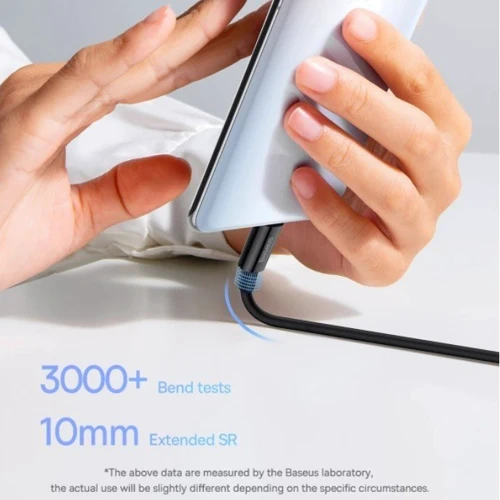 Кабель Baseus USB Cable to USB-C Superior Series Fast Charging Data 100W 1.5m Black (P10320102114-01) фото 7