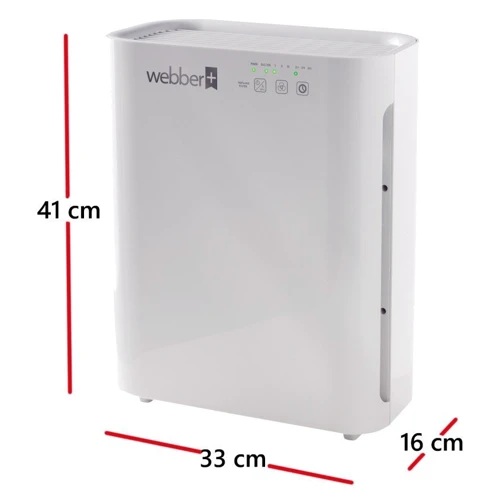 Очищувач повітря Webber AP 8400: Очищення HEPA фільтр