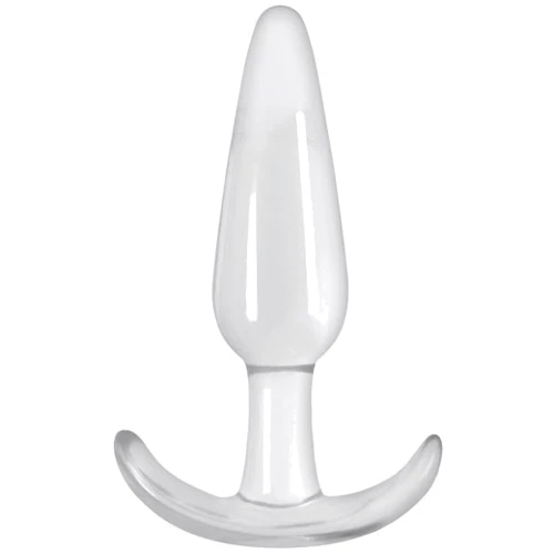Анальный стимулятор Jelly Rancher T-Plug Smooth 8x3 см, прозрачный