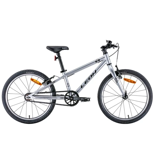 Велосипед 20" Leon GO Vbr 2022 (сірий із чорним)