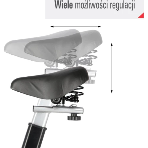 Велотренажер HMS SW2501 One Fitness спиннинг, синий (M-12547886)