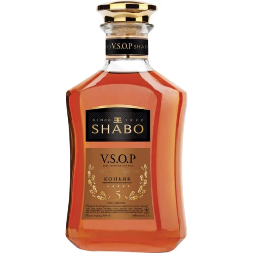Коньяк Shabo V.S.O.P 5 years old 0.5л 40% (PLK4820070400809)