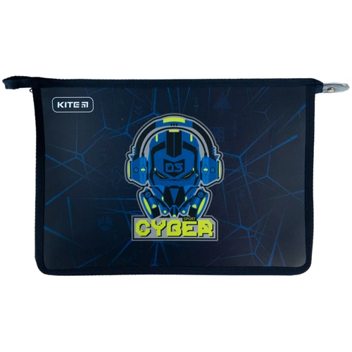 Папка на блискавці Kite Cyber A4+ (k23-428-2): Тип Папка для тетрадей