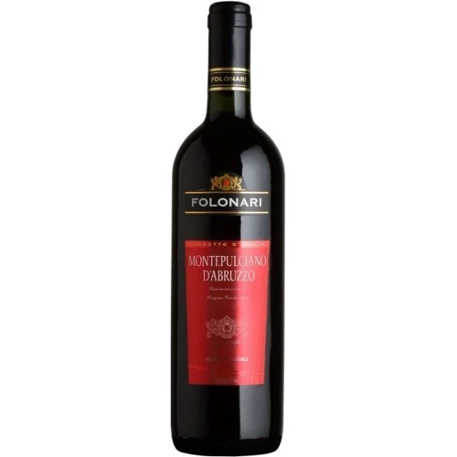 Вино Folonari Montepulciano d'Abruzzo червоне сухе 0.75л (VTS2527280)