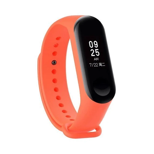 Ремешок Xiaomi Smooth Strap for Mi Band 3/4, Orange (XMB3-SM-ORG) фото 6