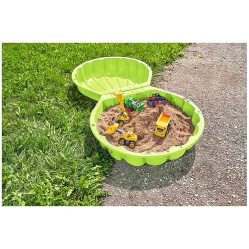 Пісочниця-басейн BIG, 88х88х21 см, зелена, 18+