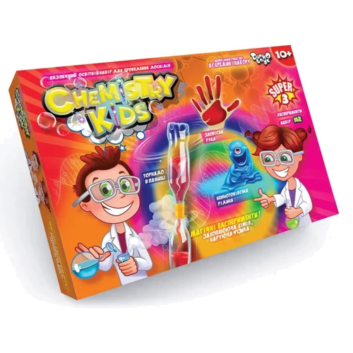 Детский набор для проведения опытов Danko Toys "Chemistry Kids" CHK-02 (CHK-02-02U)