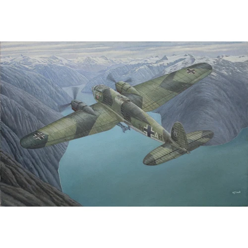 Модель Roden Средний бомбардировщик Heinkel He 111 H-6 (RN341)