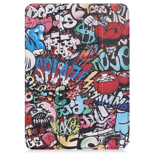Аксессуар для iPad BeCover Smart Case Graffiti for iPad 10.9 (2022 / 2024) / iPad 11 2025 (709198): Материал искусственная кожа