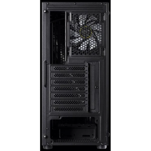 Корпус GAMDIAS ARGUS E5 (4712960136472): Матеріал передній панелі загартоване скло, сталь