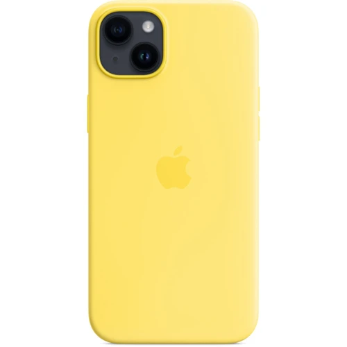 Чохол для iPhone Apple for iPhone 14 Plus Silicone Case with MagSafe Canary Yellow (MQUC3) : Матеріали Силикон
