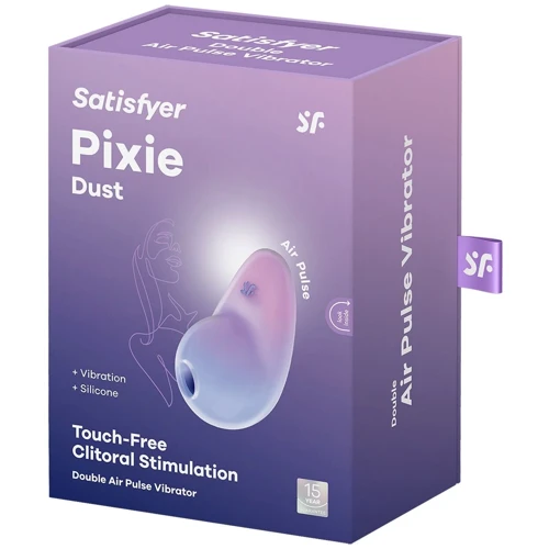 Вакуумный вибратор Satisfyer Pixie Dust Violet/Pink